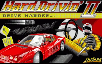 Hard Drivin' II - Drive Harder screen shot title